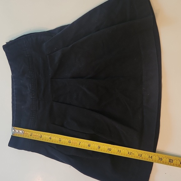 The Children's Place Black Adjustable Waist Uniform Skirt With Shorts Under 10 S - Picture 6 of 8